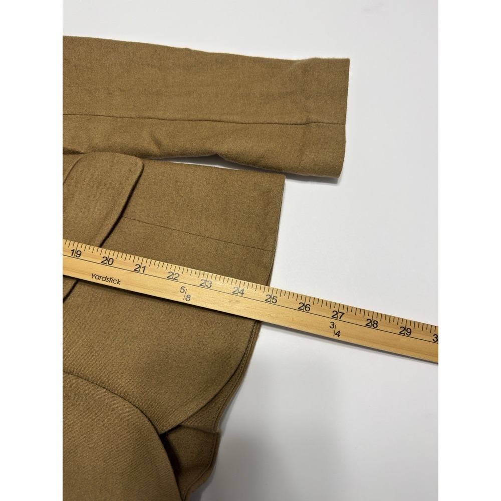 MSRP $598 Rag & Bone Slade Blazer Jacket Coat Dark Camel 100% Wool Women's Sz 4 - Picture 9 of 15